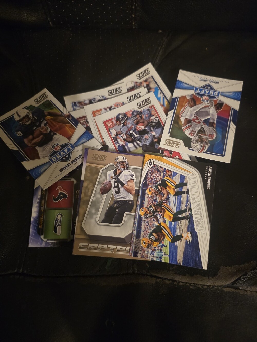 Mixed NFL Trading Card Lot - Universities 2018 Draft Picks